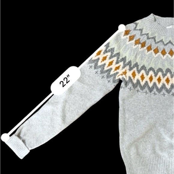 LICKY BRAND FAIR ISLE PULLOVER SWEATER I
Lucky Brand- Size XS - Picture 8 of 8